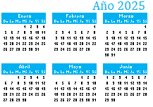 calendarios