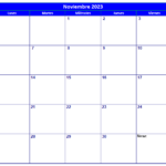calendario noviembre 2023